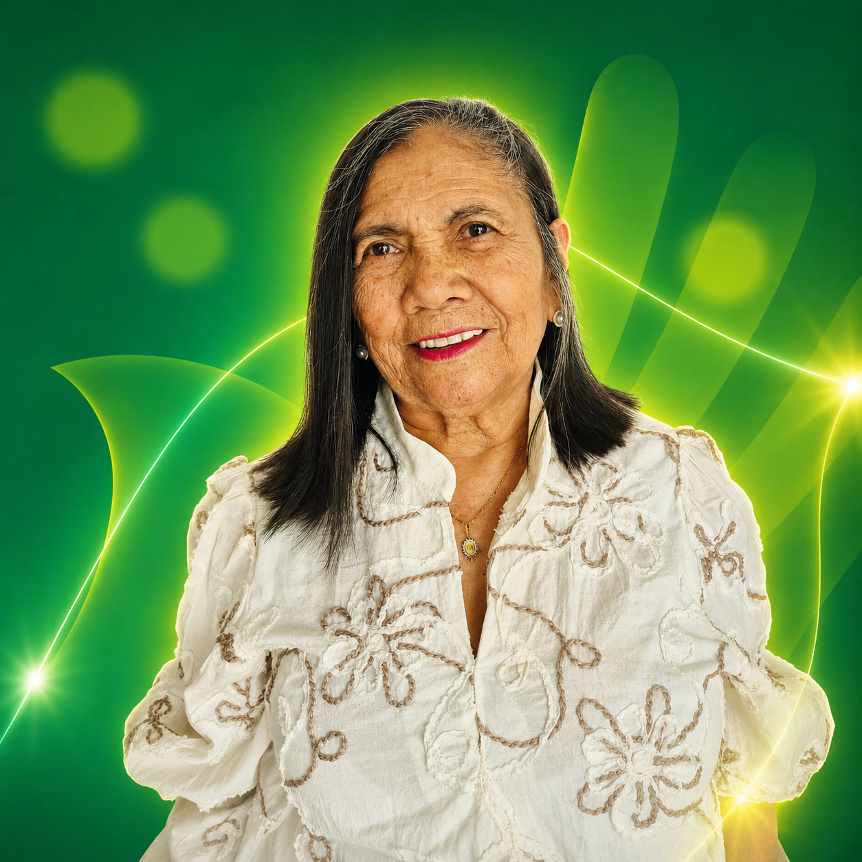 Retrato de Luzmila Matute Turizo
